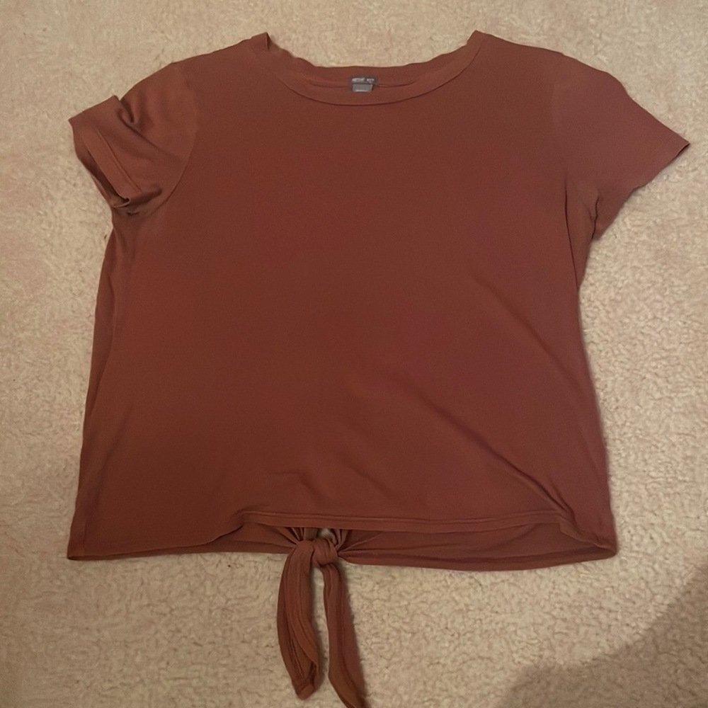 Open back knotted top
